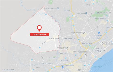 barangay guadalupe cebu city map